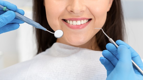 Il sorriso perfetto di una paziente